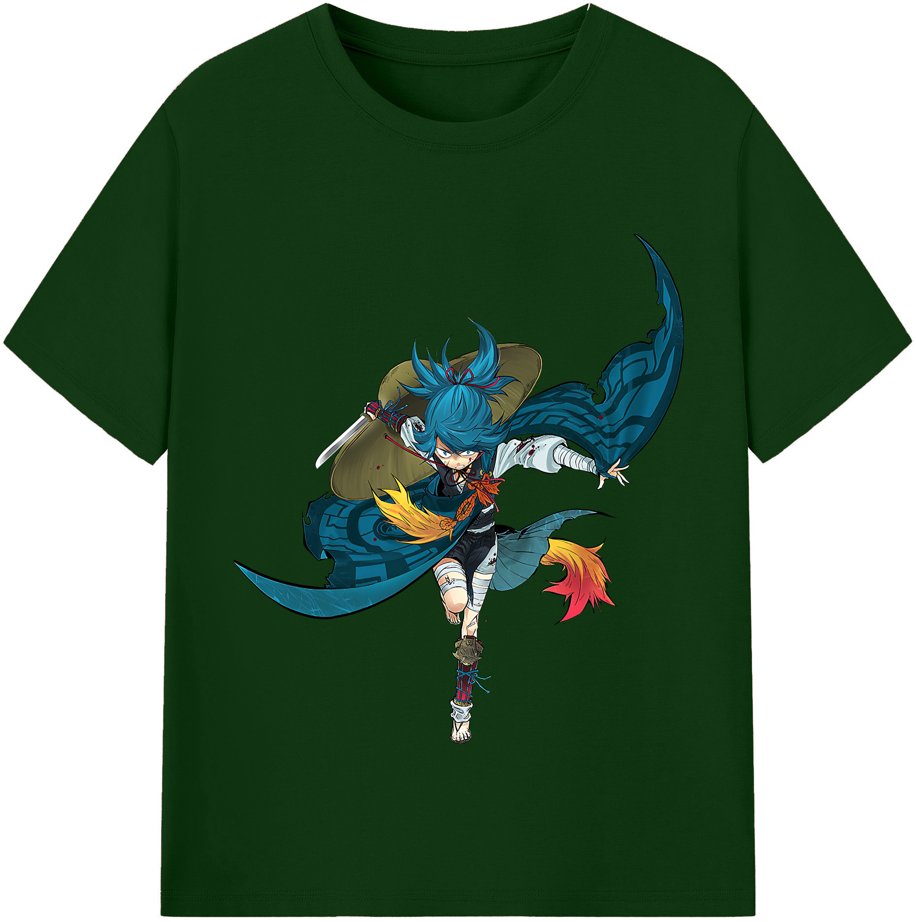 （画像用） 刀剣乱舞 Touken Ranbu 綿100％半袖Tシャツ（フロントプリント）